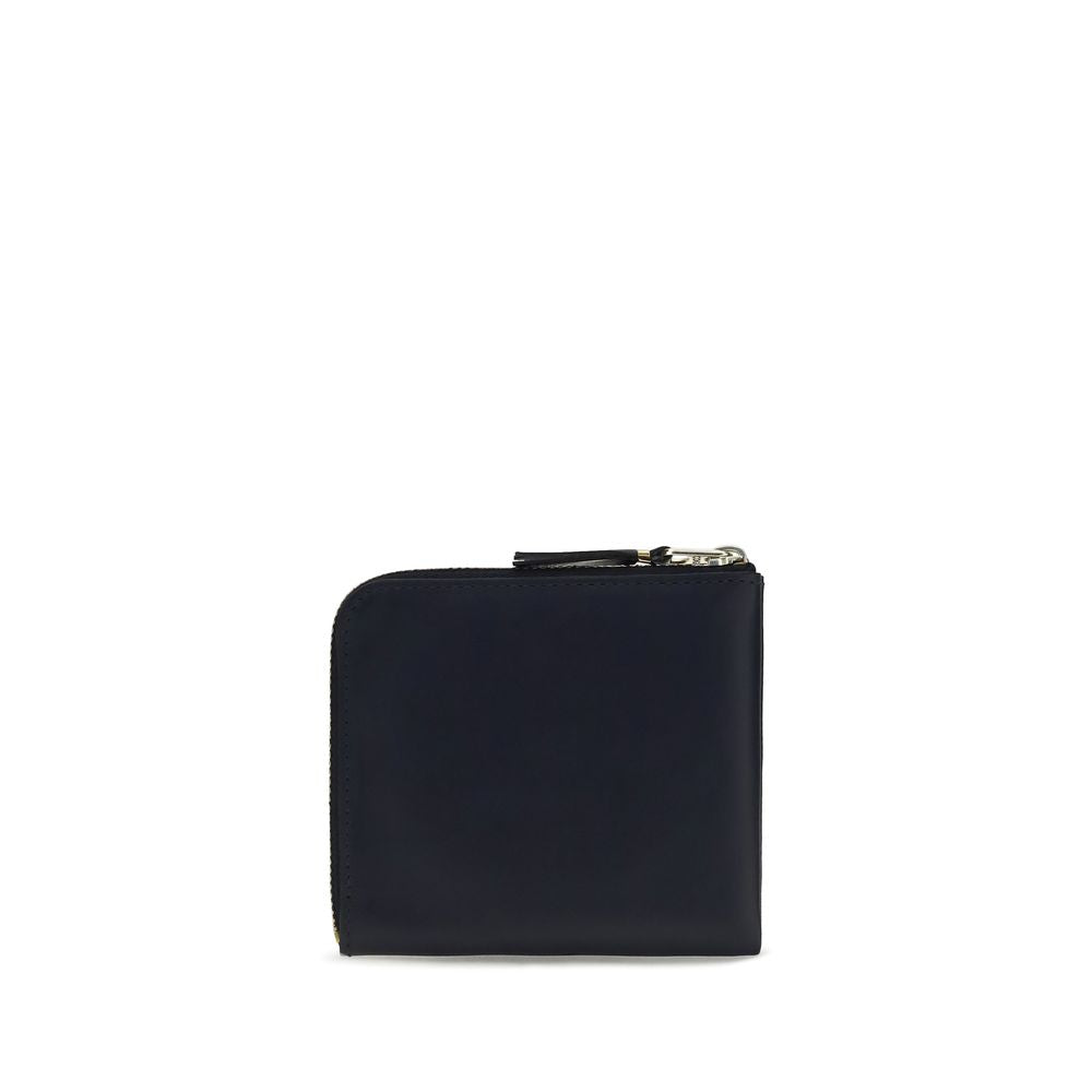Comme Des Garçons Blue Calf Leather Bos Taurus Wallet | Regal Royce