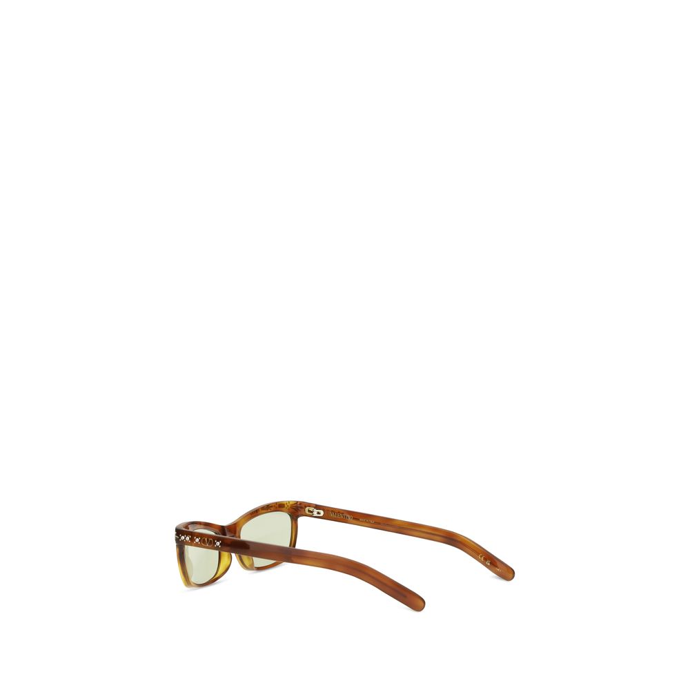 Valentino Garavani Brown Acetate Sunglasses | Regal Royce