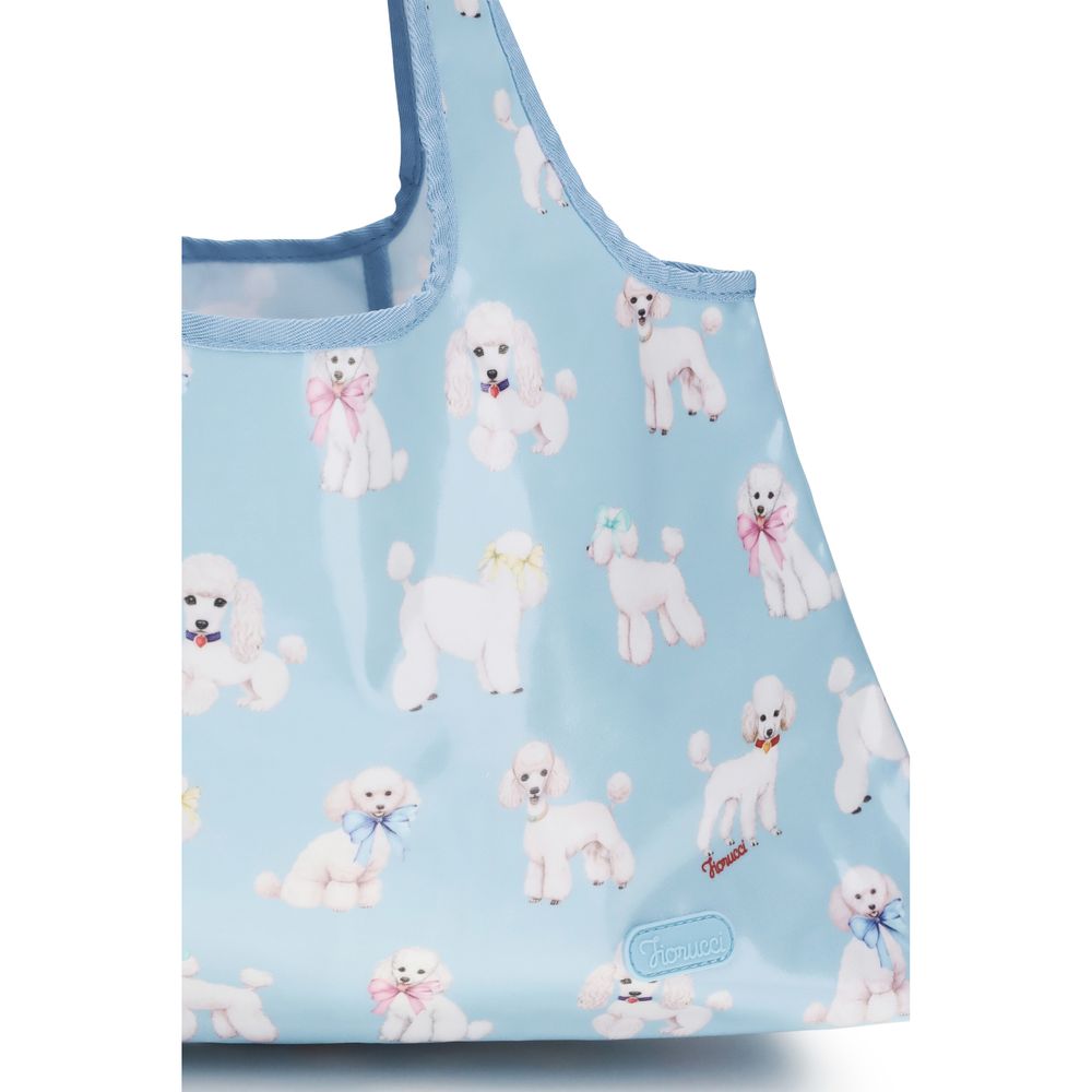 Fiorucci Blue Pvc Shoulder Bag | Regal Royce