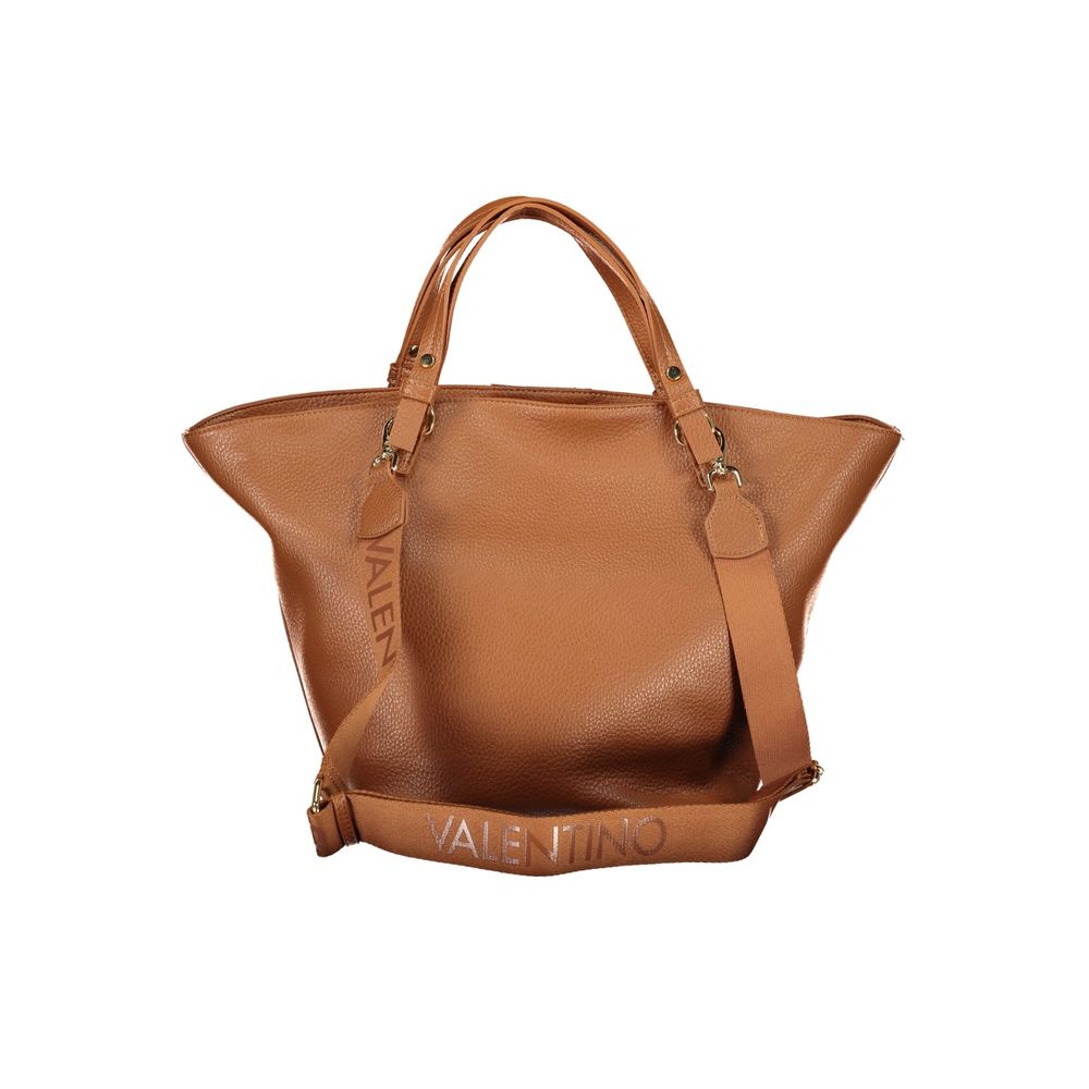 Mario Valentino Brown Polyurethane Women's Bag | Regal Royce