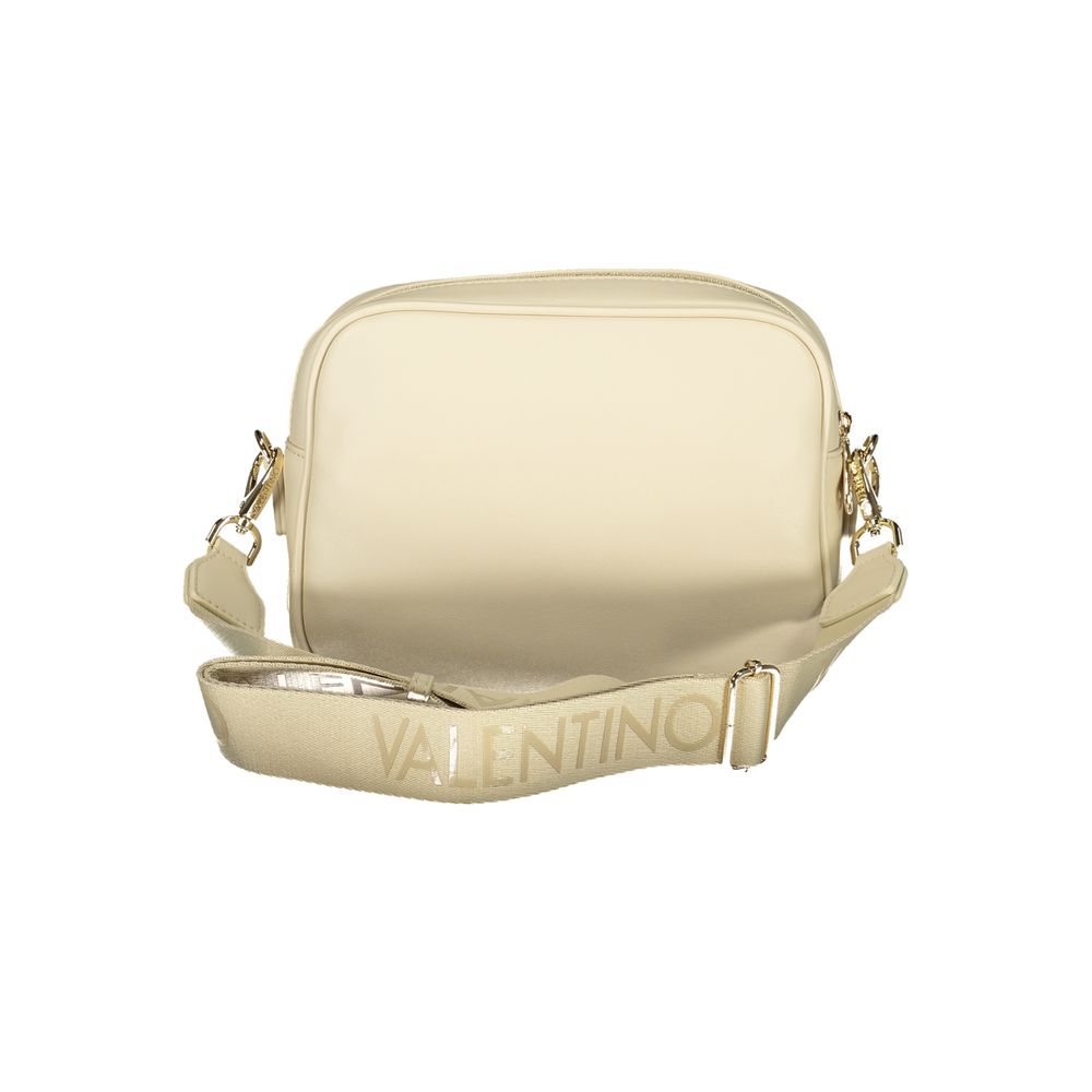 Mario Valentino Beige Polyurethane Women's Bag | Regal Royce