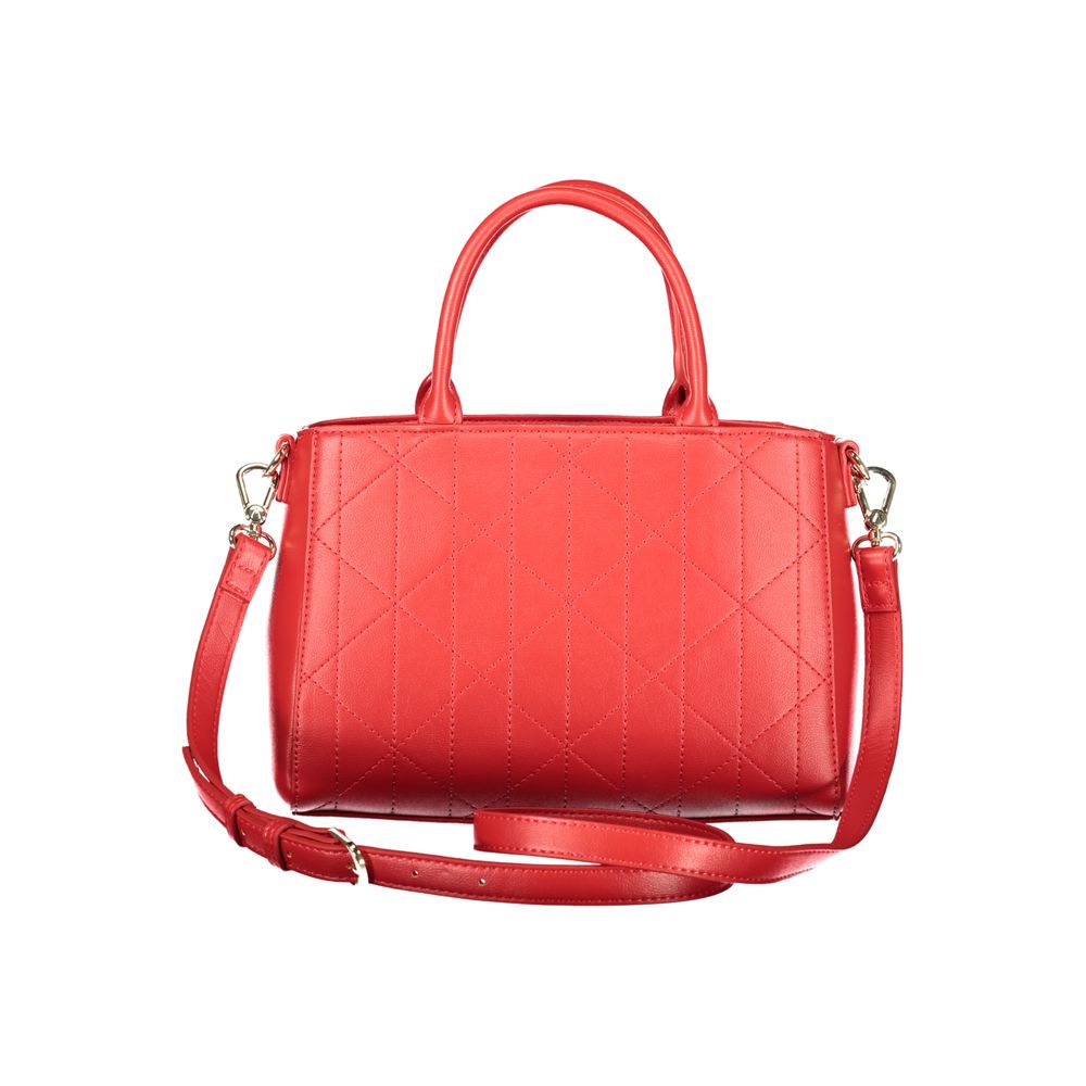 Mario Valentino Rosso Polyurethane Women's Bag | Regal Royce