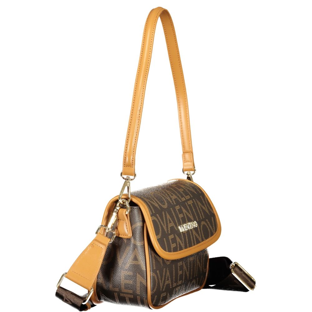 Mario Valentino Brown Polyurethane Women's Bag | Regal Royce