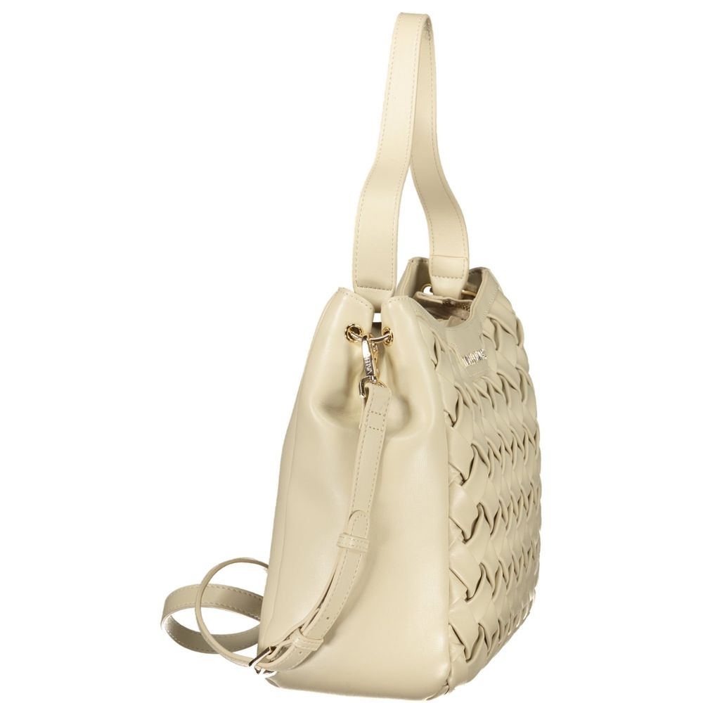 Mario Valentino Beige Polyurethane Women's Bag | Regal Royce