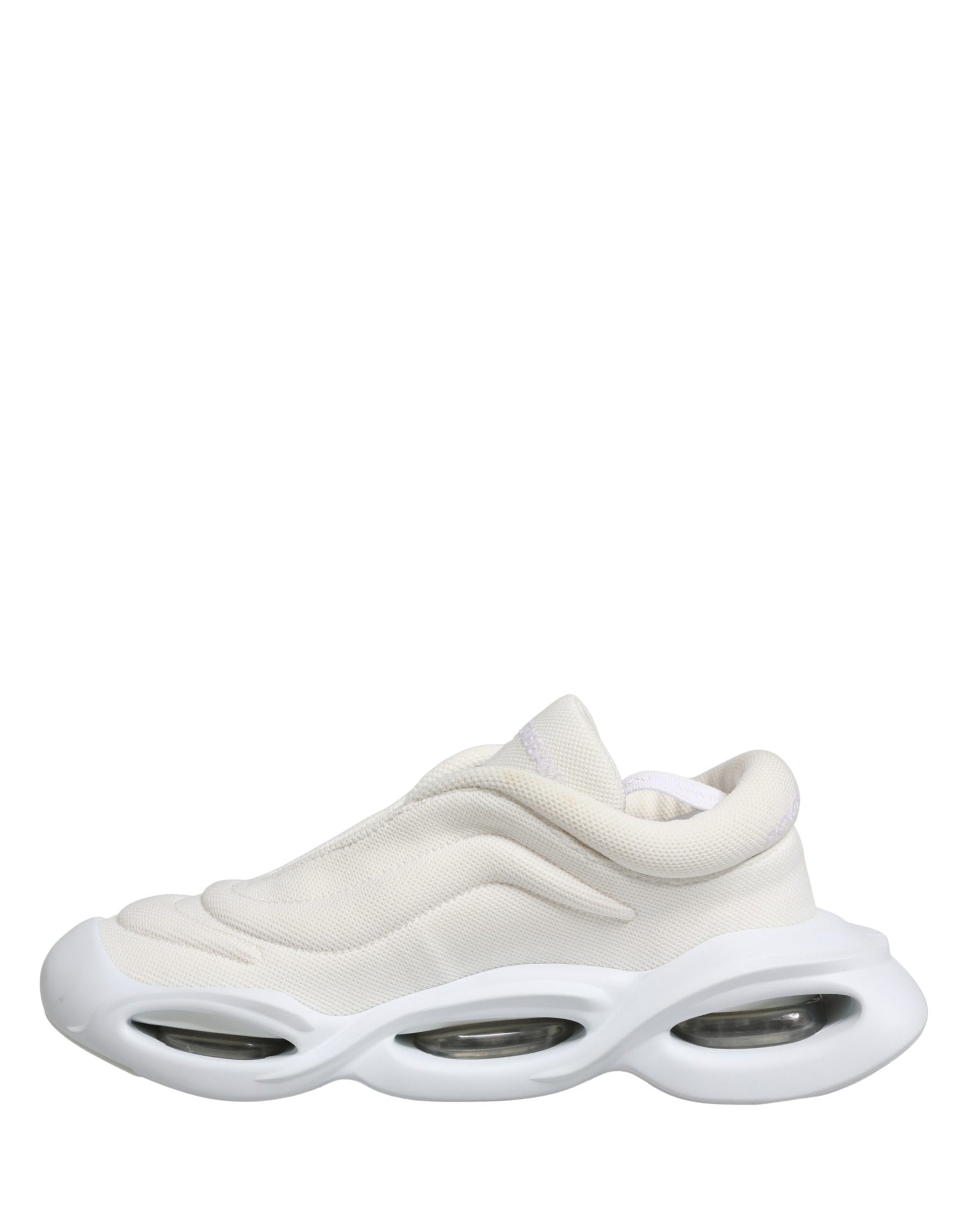 Dolce & Gabbana White Slip On Wave Low Top Sneakers Shoes | Regal Royce