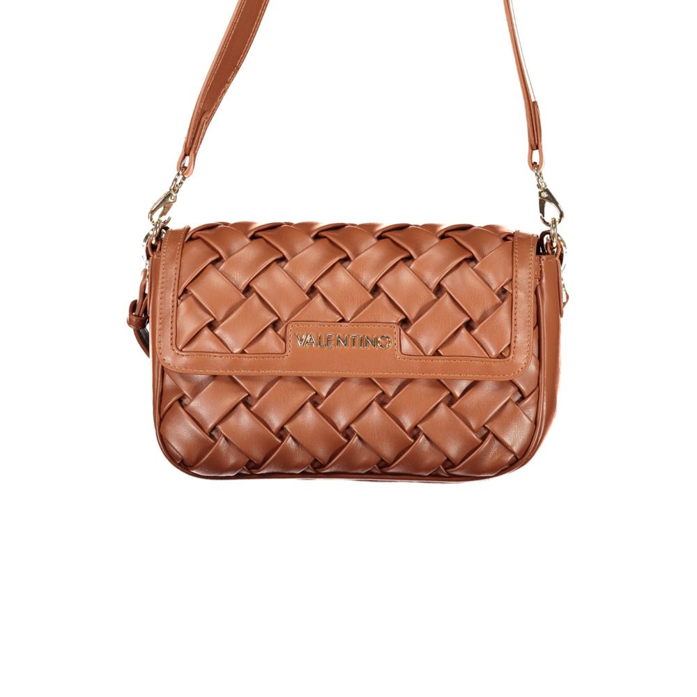 Mario Valentino Brown Polyurethane Women's Bag | Regal Royce