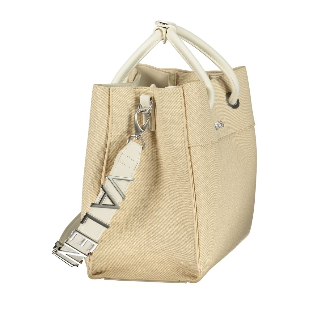 Mario Valentino Beige Polyurethane Women's Bag | Regal Royce