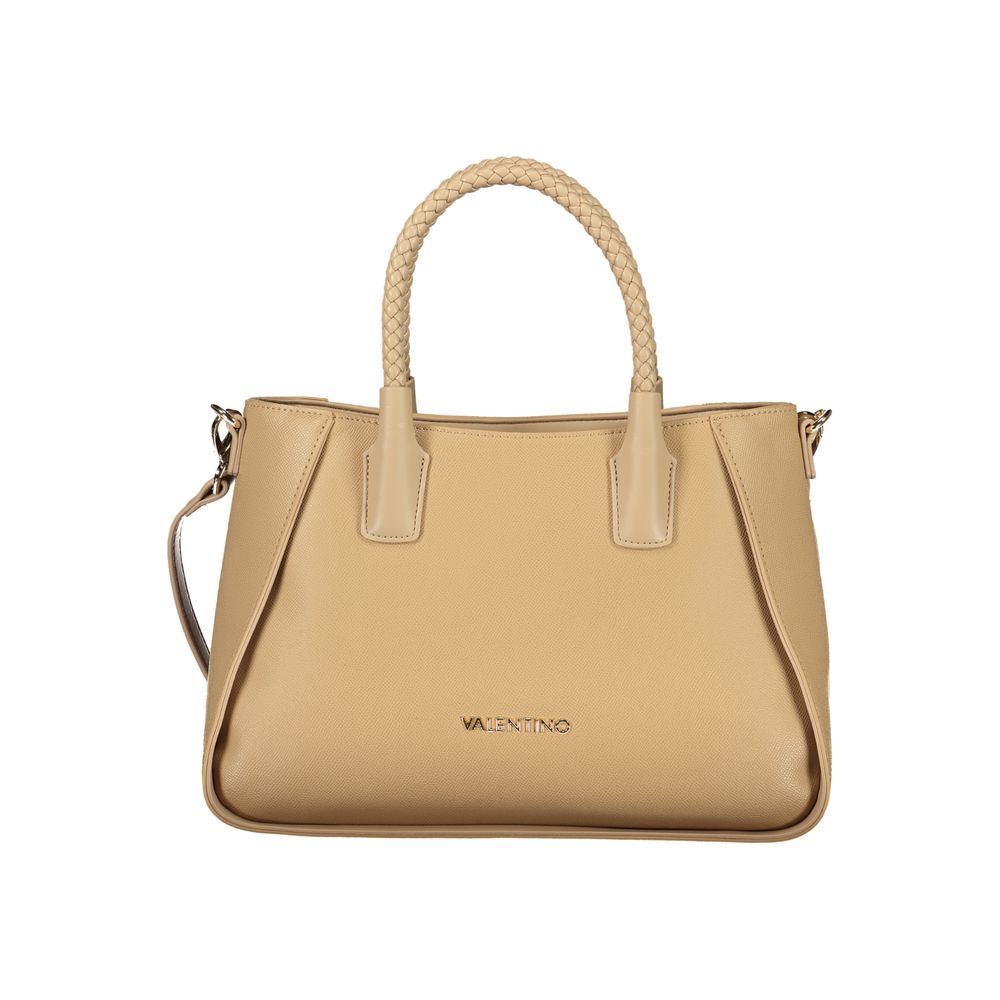 Mario Valentino Beige Polyurethane Women's Bag | Regal Royce