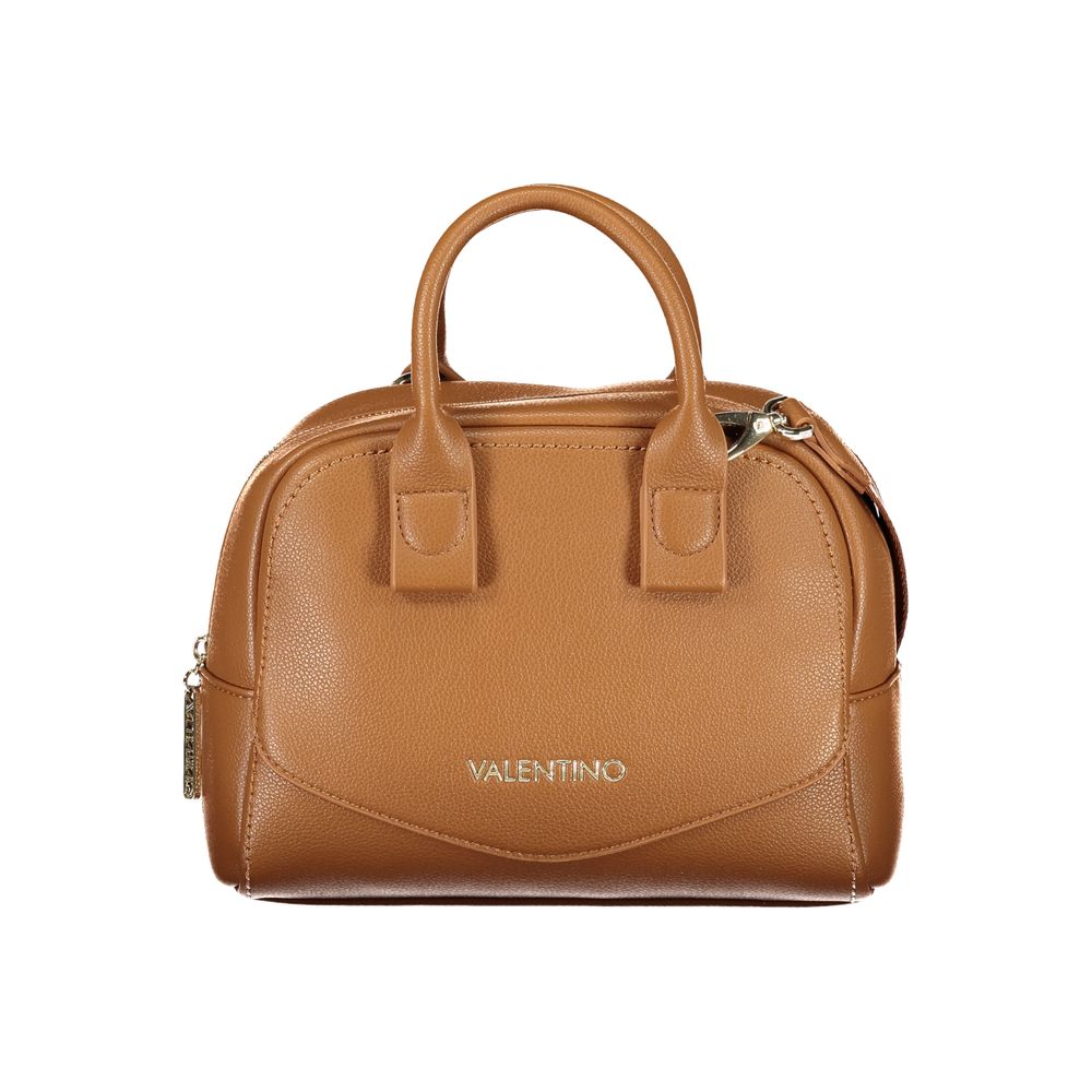 Mario Valentino Brown Polyurethane Women's Bag | Regal Royce