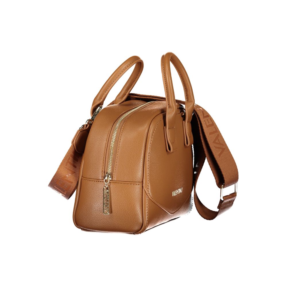 Mario Valentino Brown Polyurethane Women's Bag | Regal Royce