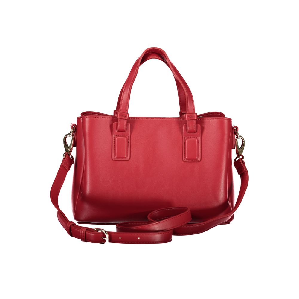 Mario Valentino Red Polyurethane Women's Bag | Regal Royce