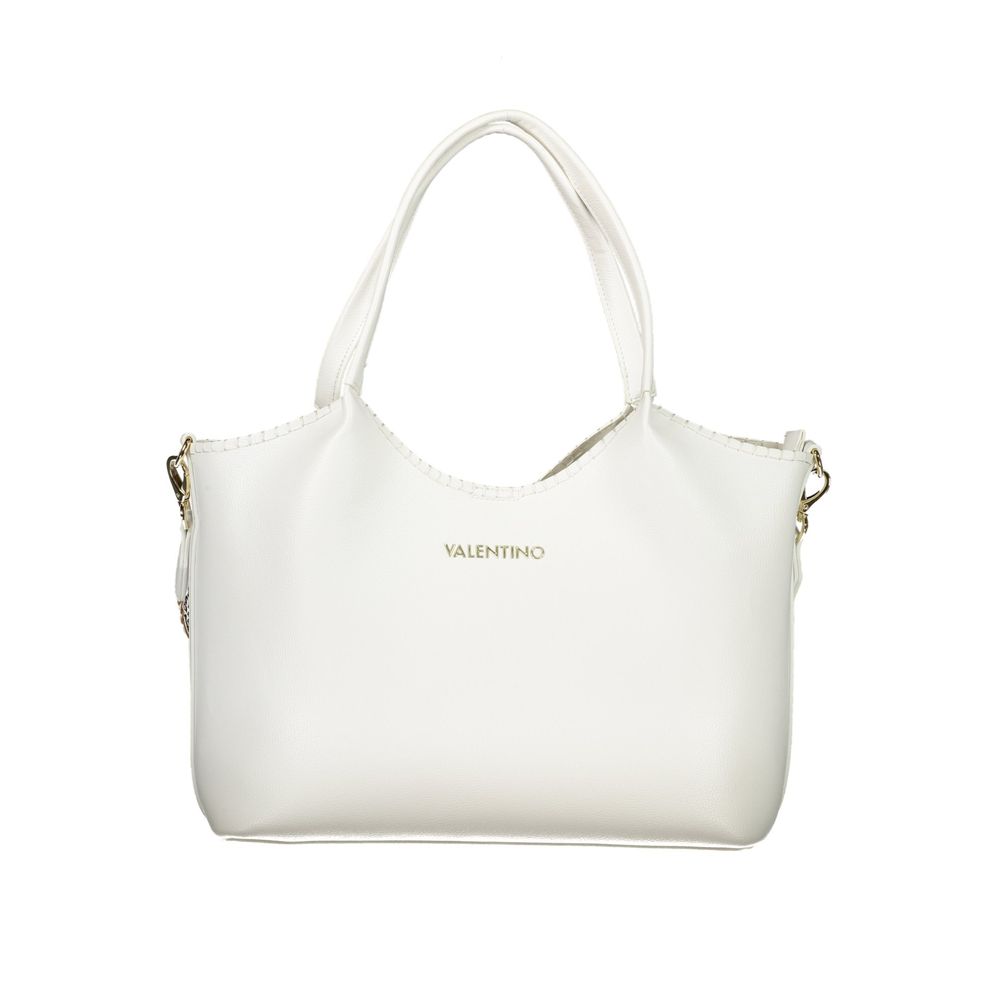Mario Valentino Bianco Polyurethane Women's Bag | Regal Royce