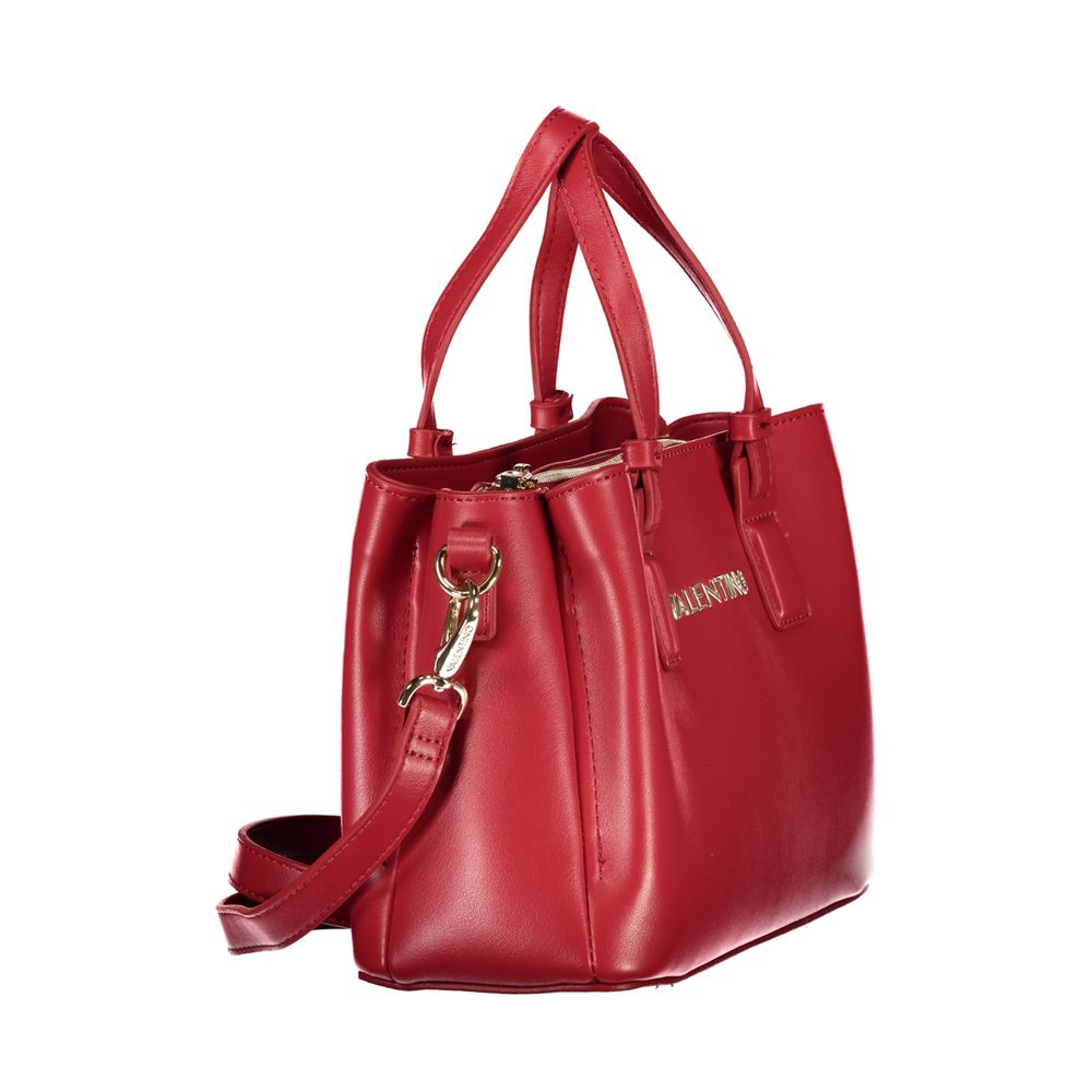 Mario Valentino Red Polyurethane Women's Bag | Regal Royce