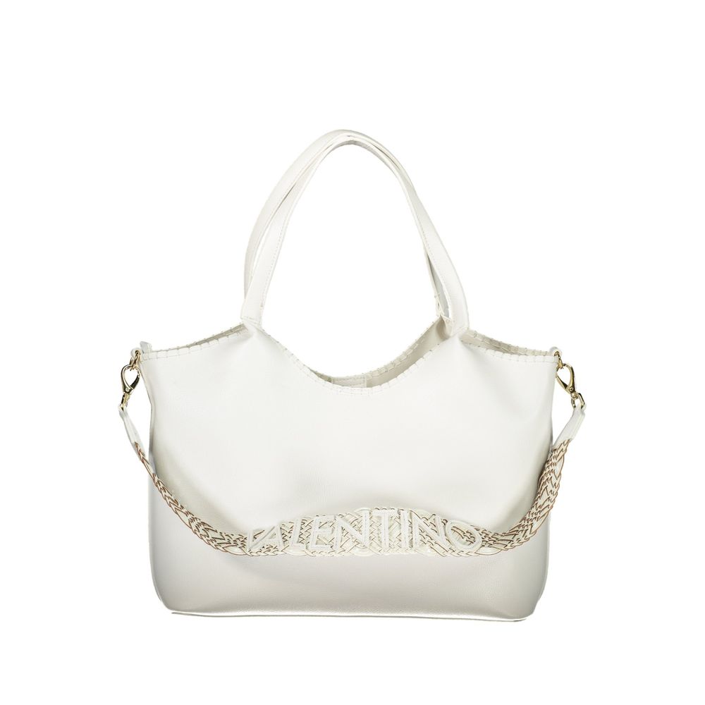 Mario Valentino Bianco Polyurethane Women's Bag | Regal Royce