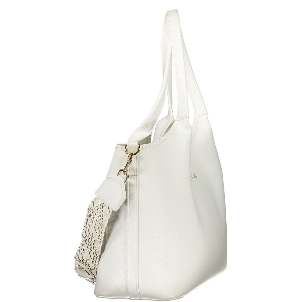 Mario Valentino Bianco Polyurethane Women's Bag | Regal Royce