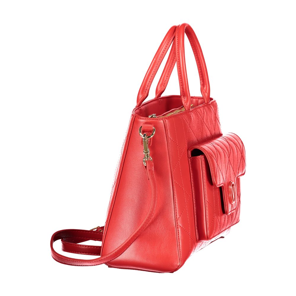 Mario Valentino Rosso Polyurethane Women's Bag | Regal Royce