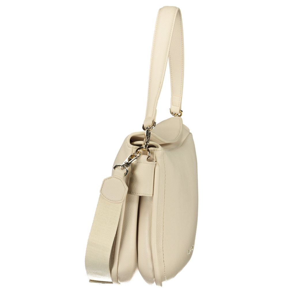Mario Valentino Beige Polyurethane Women's Bag | Regal Royce