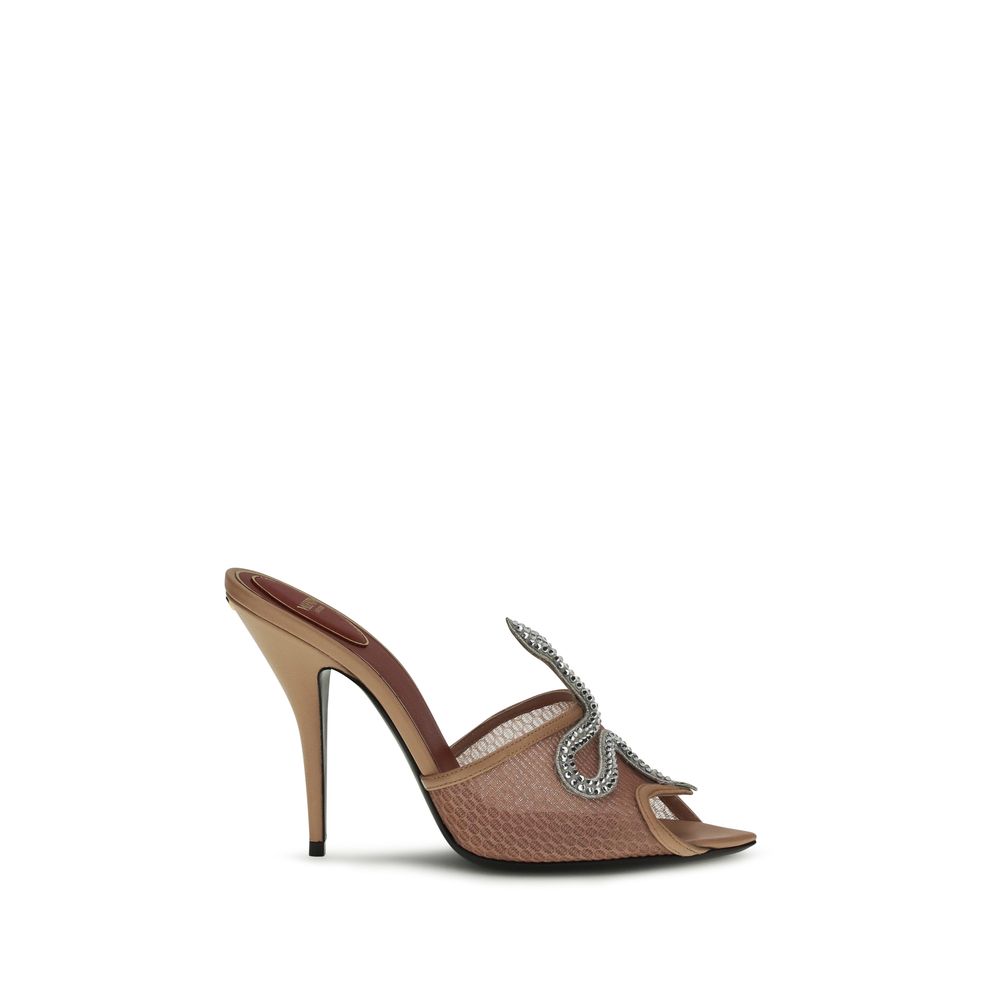 Valentino Garavani Multicolor Goatskin Stiletto Heel Sandals | Regal Royce