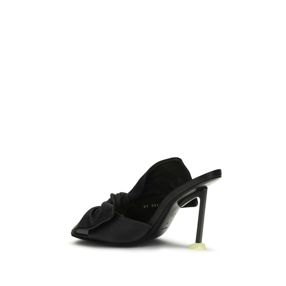 Givenchy Black Lamb Ovis Aries Aries Mules | Regal Royce