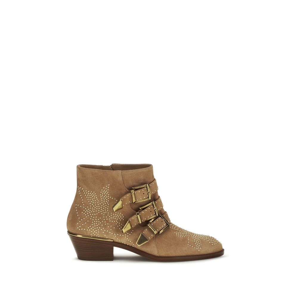Chloé Multicolor Calf Leather Bos Taurus Ankle Boots | Regal Royce