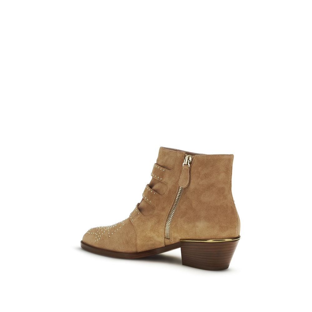Chloé Multicolor Calf Leather Bos Taurus Ankle Boots | Regal Royce