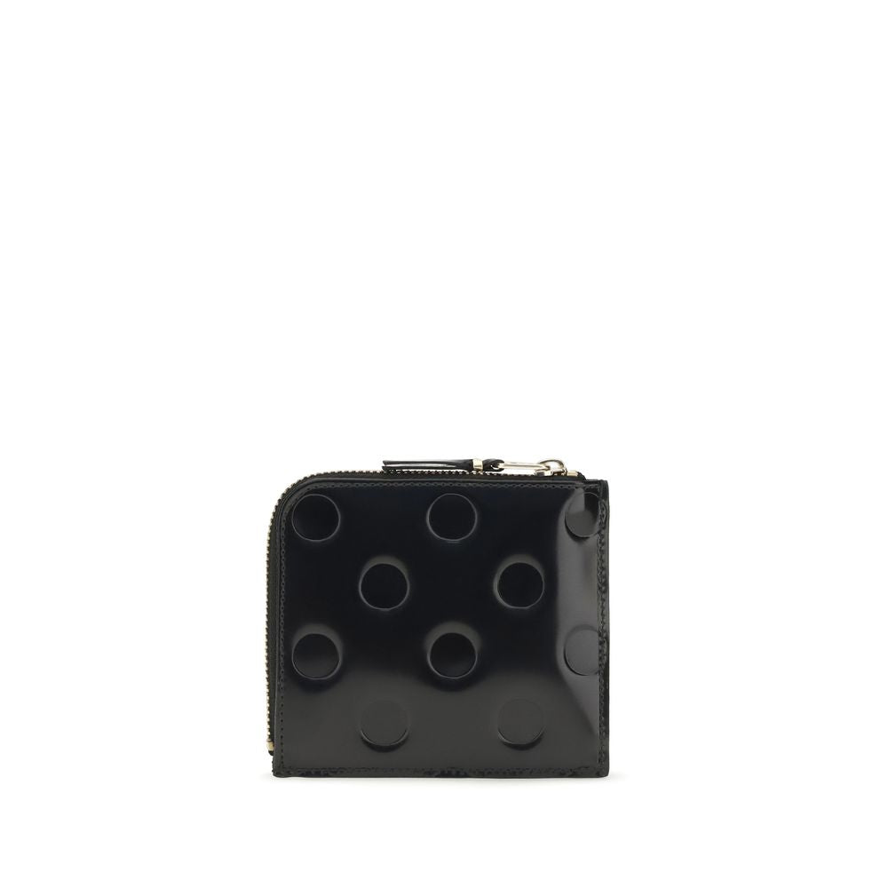 Comme Des Garçons Black Calf Leather Bos Taurus Wallet | Regal Royce