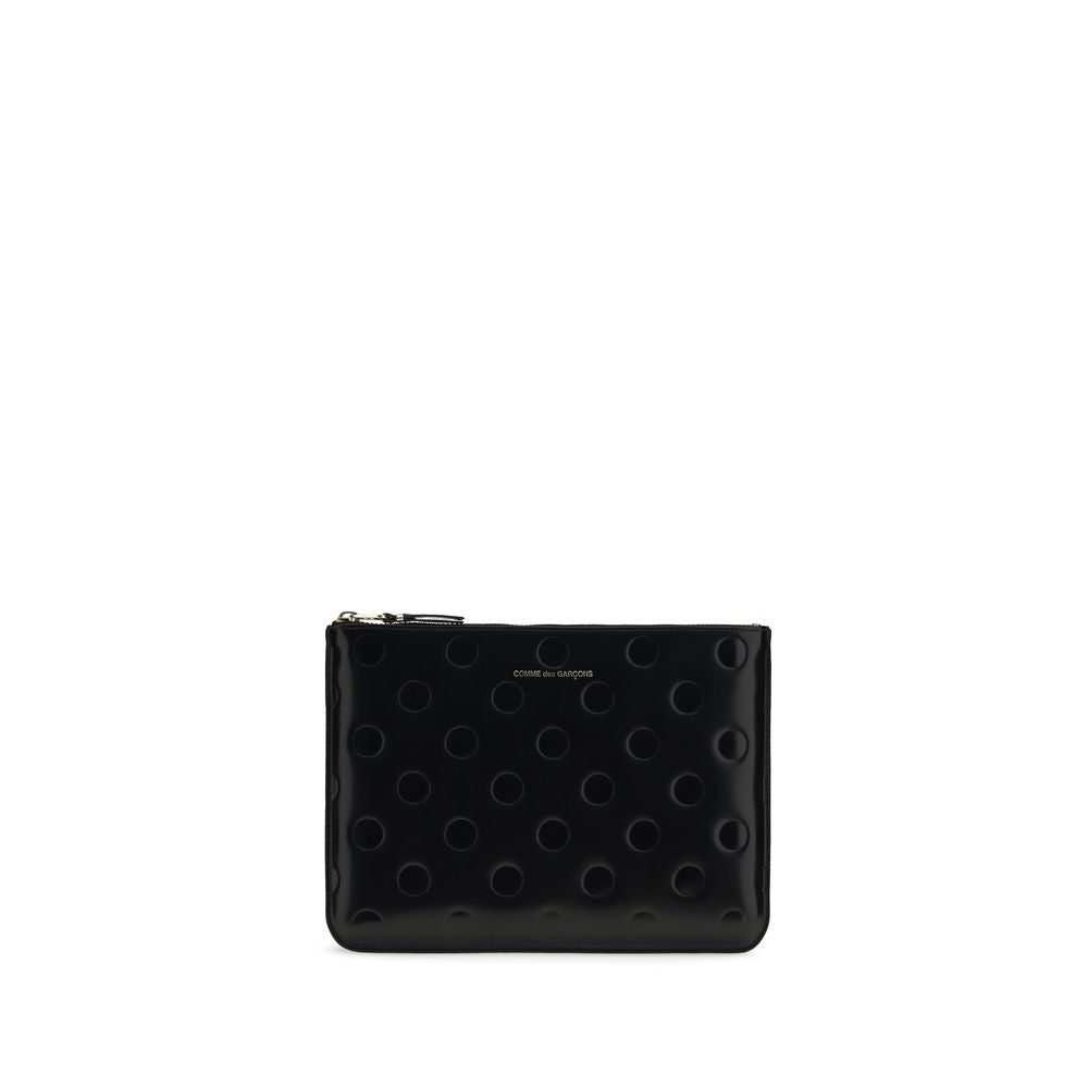 Comme Des Garçons Black Calf Leather Bos Taurus Wallet | Regal Royce