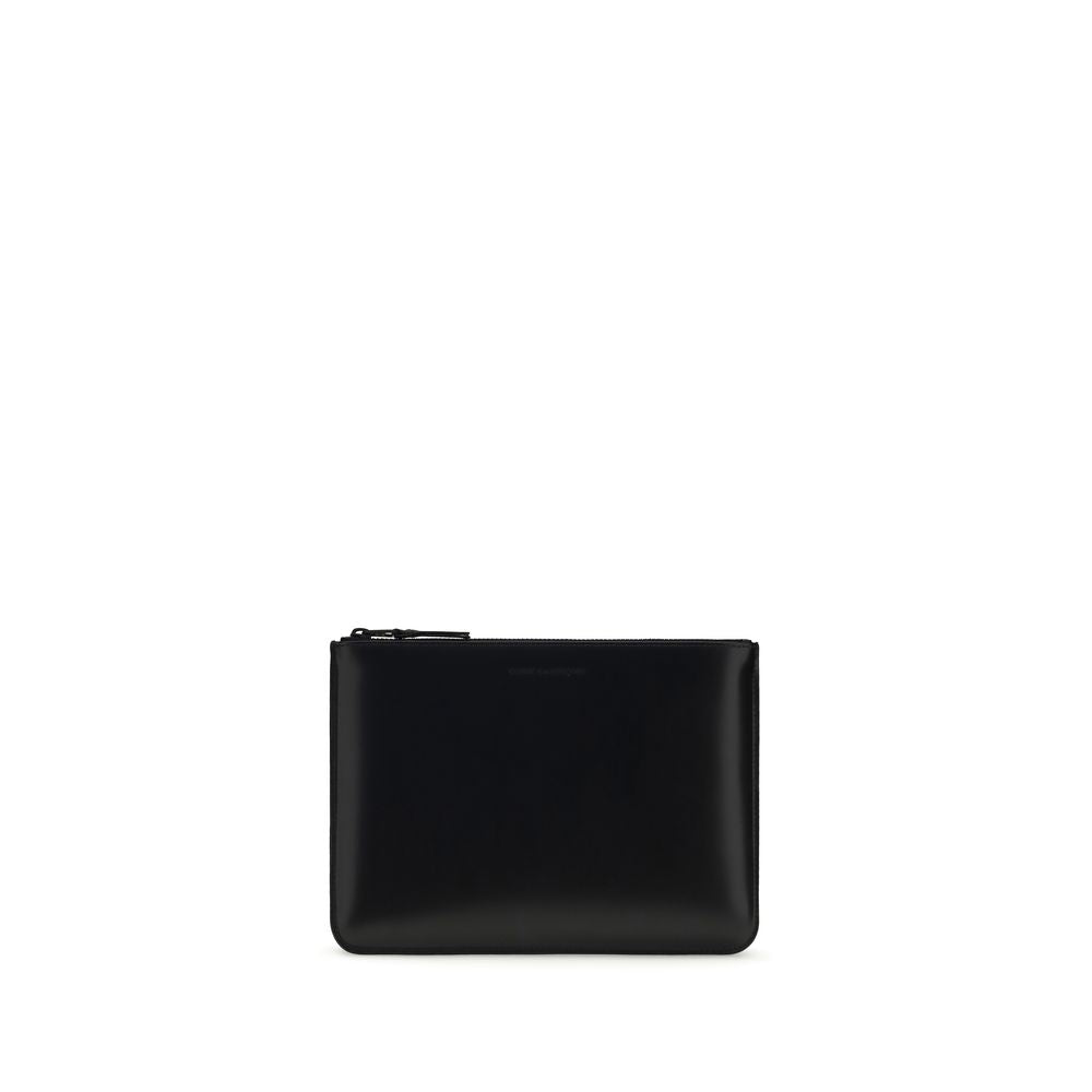 Comme Des Garçons Black Calf Leather Bos Taurus Wallet | Regal Royce