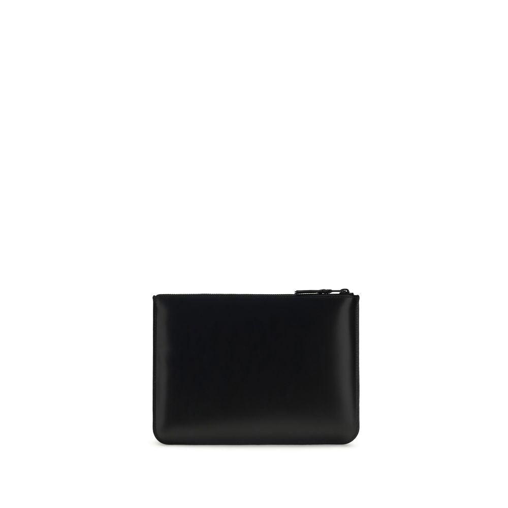 Comme Des Garçons Black Calf Leather Bos Taurus Wallet | Regal Royce