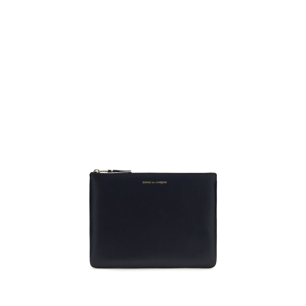 Comme Des Garçons Blue Calf Leather Bos Taurus Wallet | Regal Royce