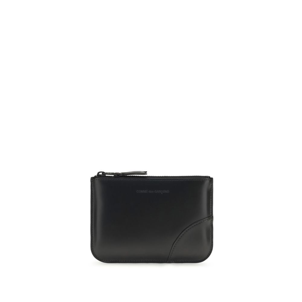 Comme Des Garçons Black Calf Leather Bos Taurus Wallet | Regal Royce