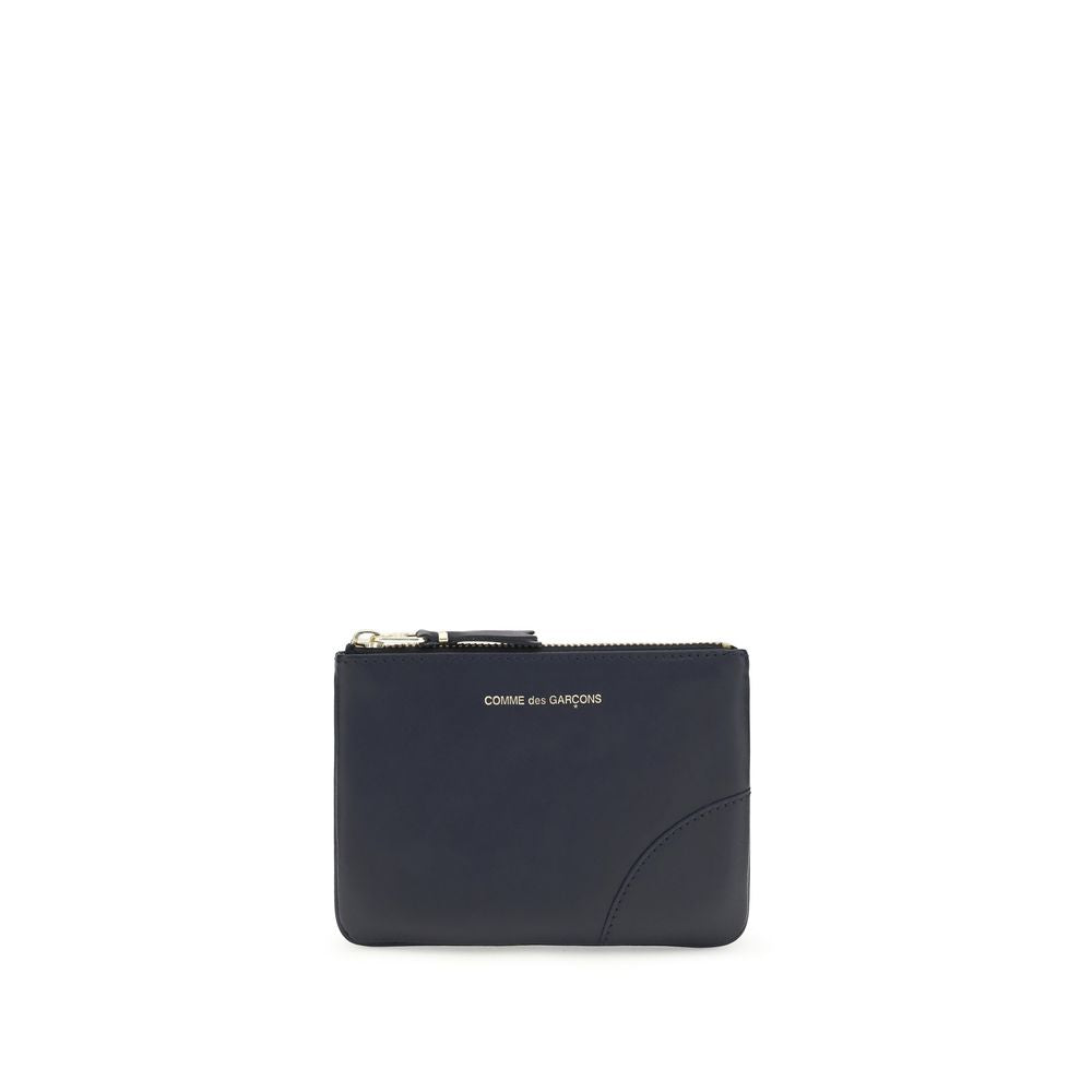 Comme Des Garçons Blue Calf Leather Bos Taurus Wallet | Regal Royce