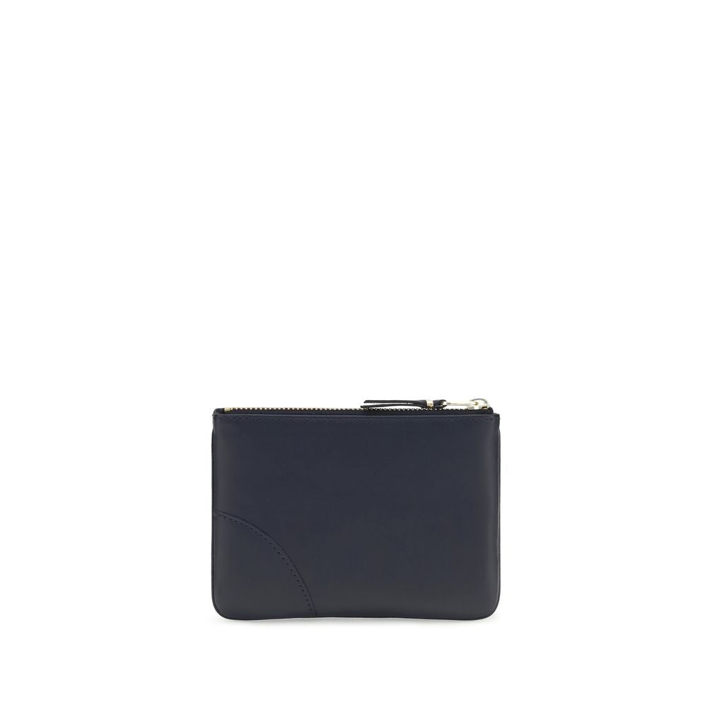 Comme Des Garçons Blue Calf Leather Bos Taurus Wallet | Regal Royce