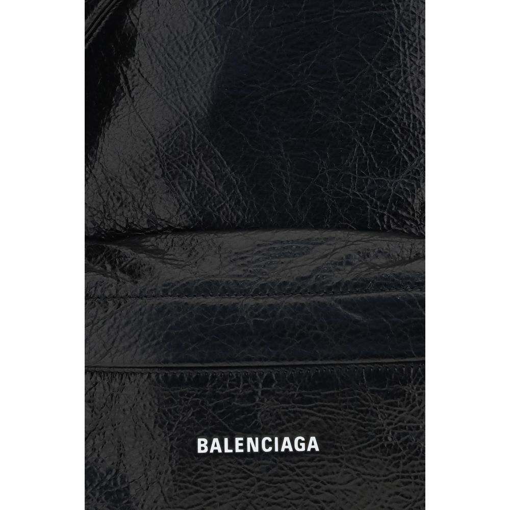 Balenciaga Black Nylon Backpack | Regal Royce