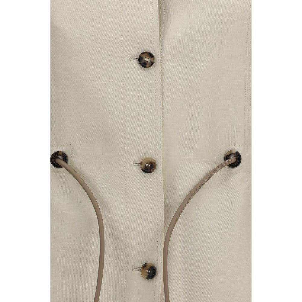 Max Mara Beige Linen Clothing | Regal Royce