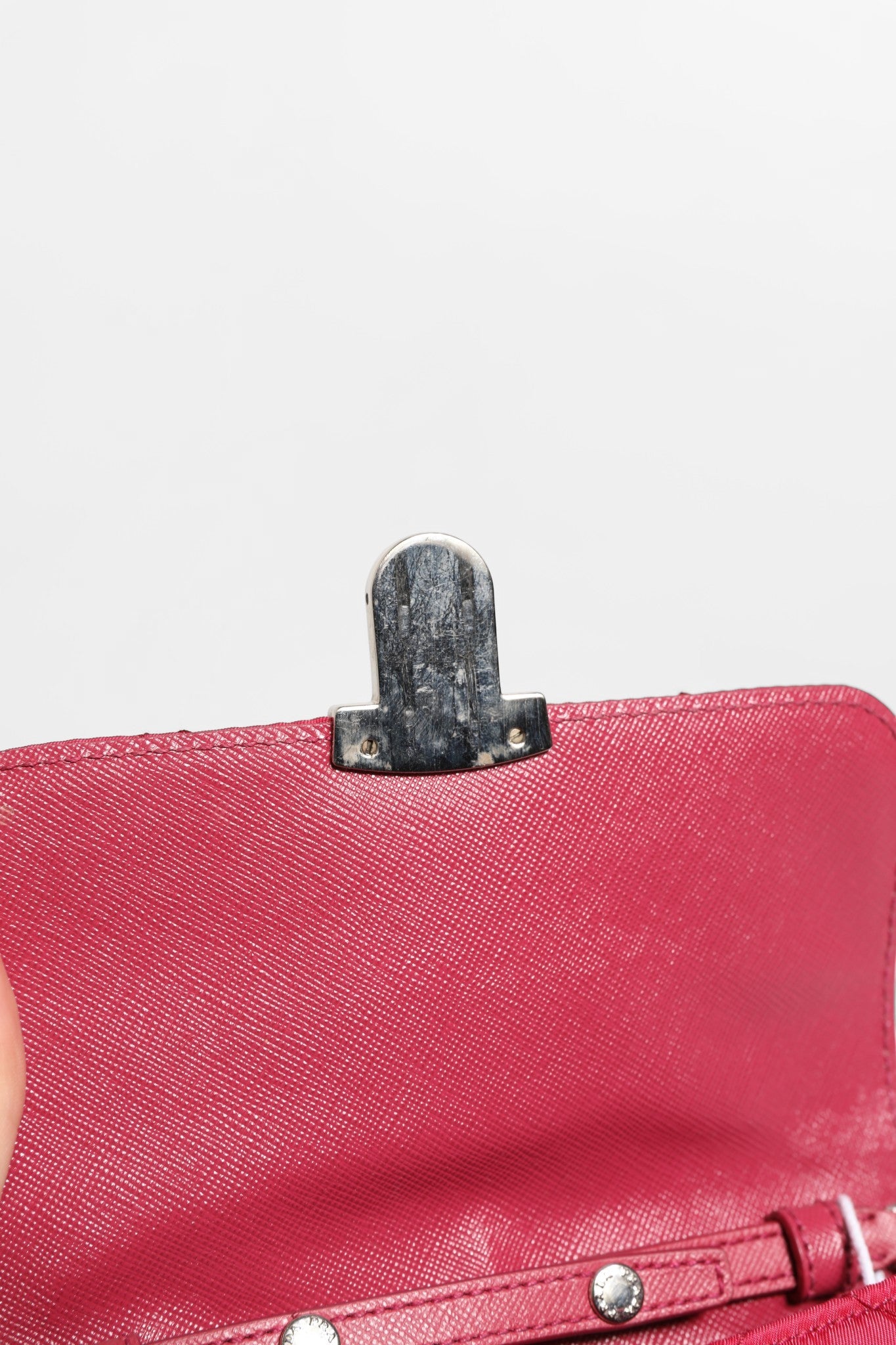 Prada Pink Quilted Tessuto Impuntu Nylon Flap Crossbody Bag | Regal Royce