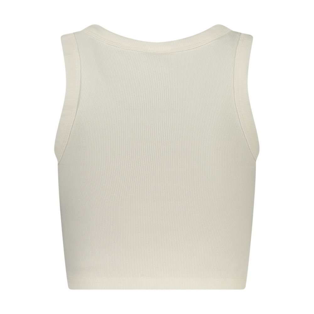 Guess Jeans White Viscose Women's Top | Regal Royce