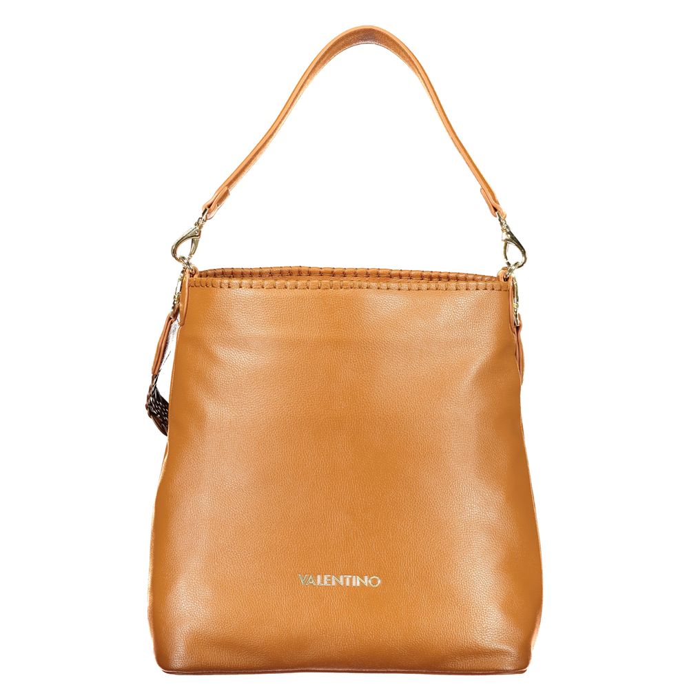Mario Valentino Brown Polyurethane Women's Bag | Regal Royce