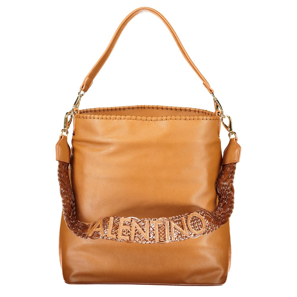 Mario Valentino Brown Polyurethane Women's Bag | Regal Royce