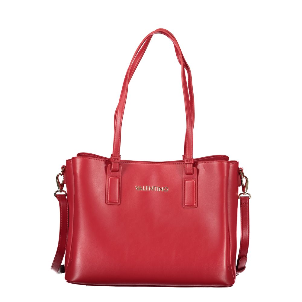 Mario Valentino Rosso Polyurethane Women's Bag | Regal Royce
