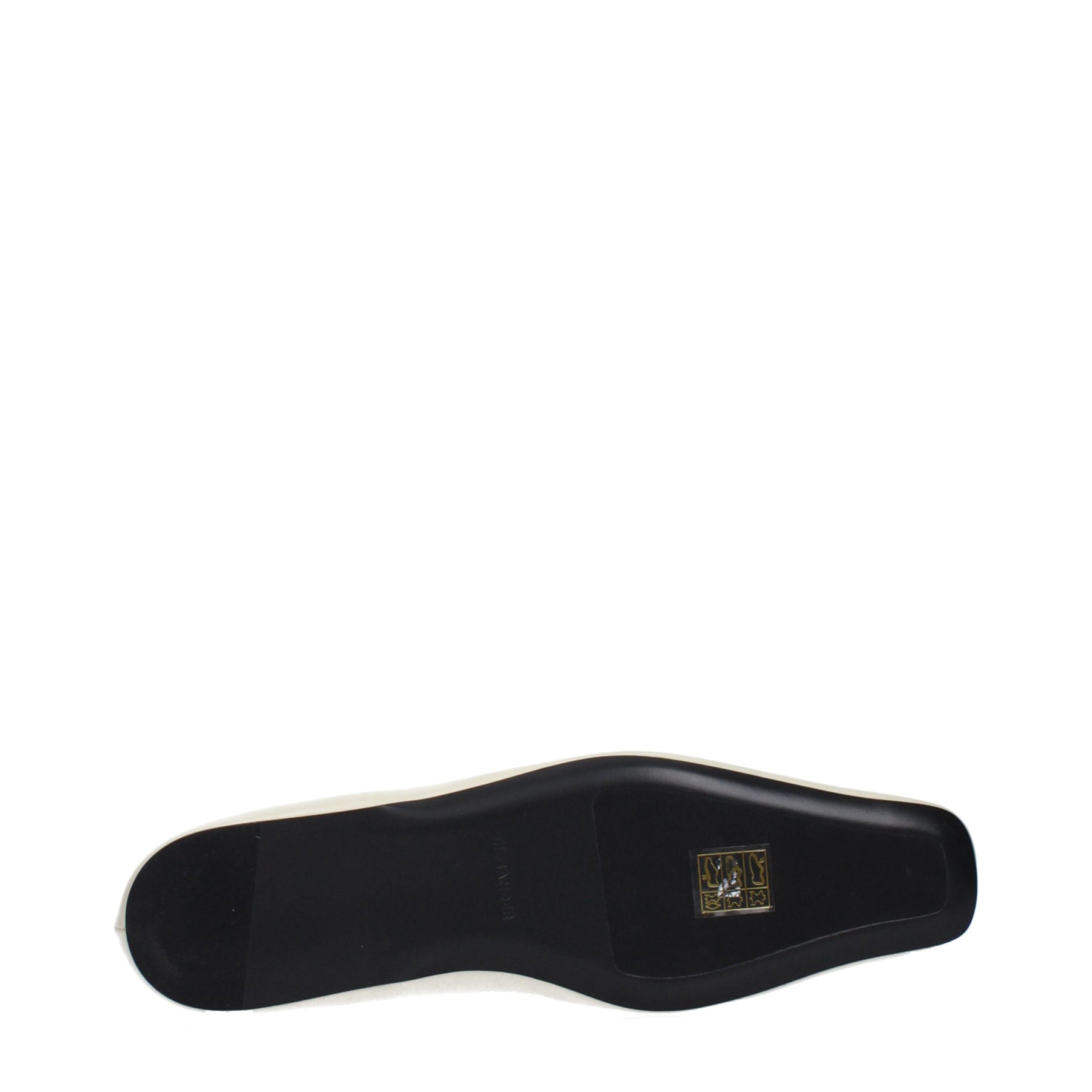 Jil Sander Beige Leather Ballet Flats | Regal Royce