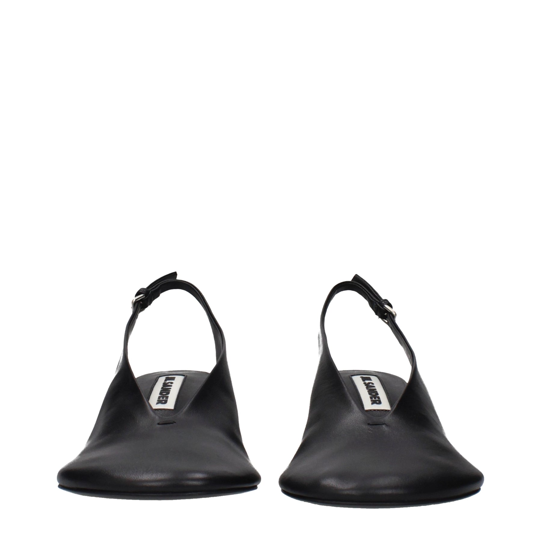 Jil Sander Black Leather High Heel Pumps | Regal Royce