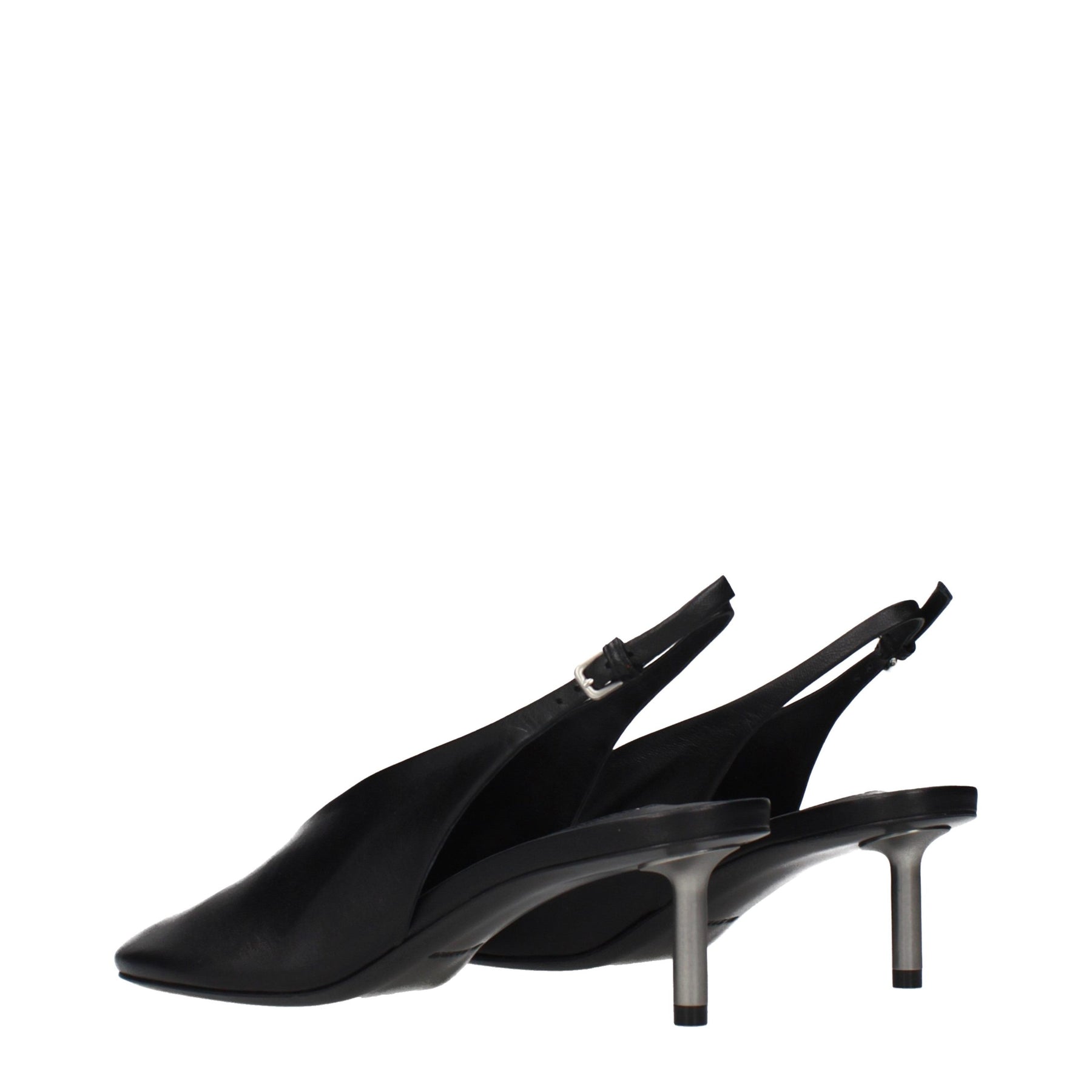 Jil Sander Black Leather High Heel Pumps | Regal Royce