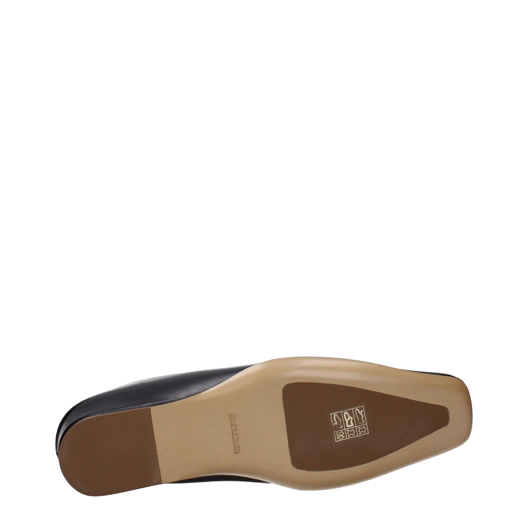 Jil Sander Black Leather Slippers | Regal Royce