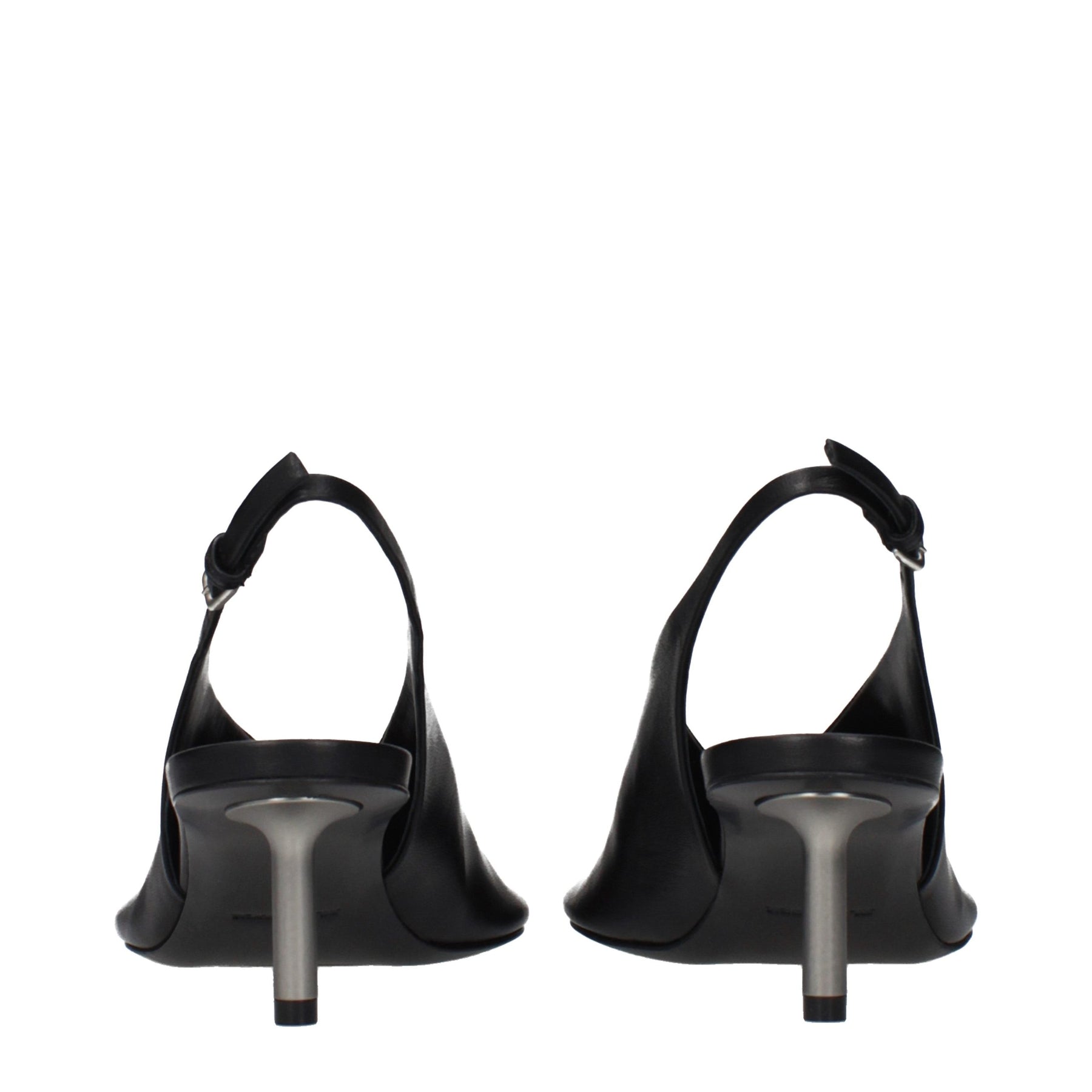 Jil Sander Black Leather High Heel Pumps | Regal Royce
