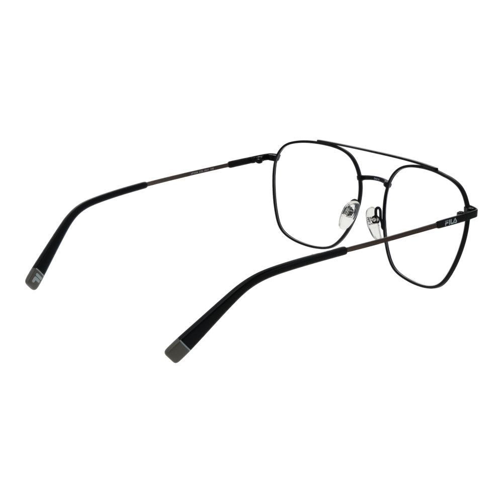 Fila Black Stainless Steel Glasses (Frames) | Regal Royce