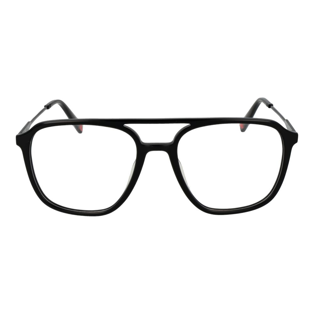 Fila Black Stainless Steel Glasses (Frames) | Regal Royce