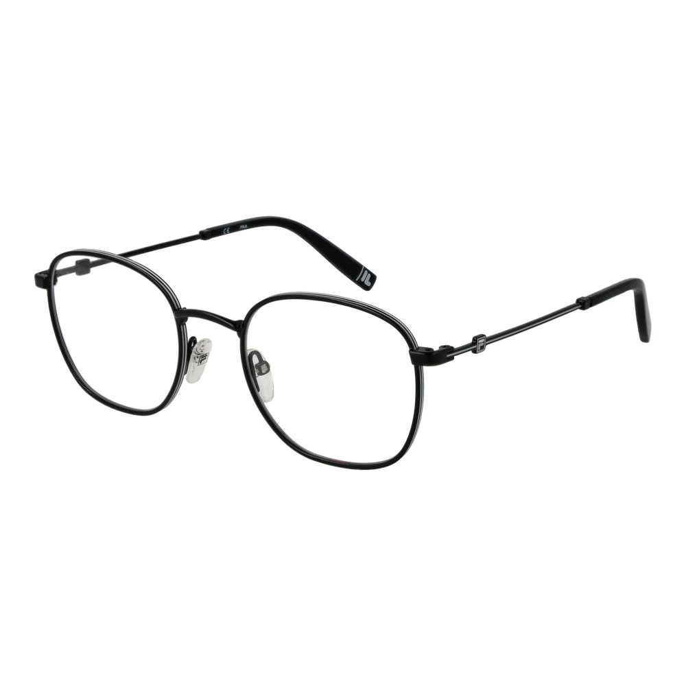 Fila Black Stainless Steel Glasses (Frames) | Regal Royce