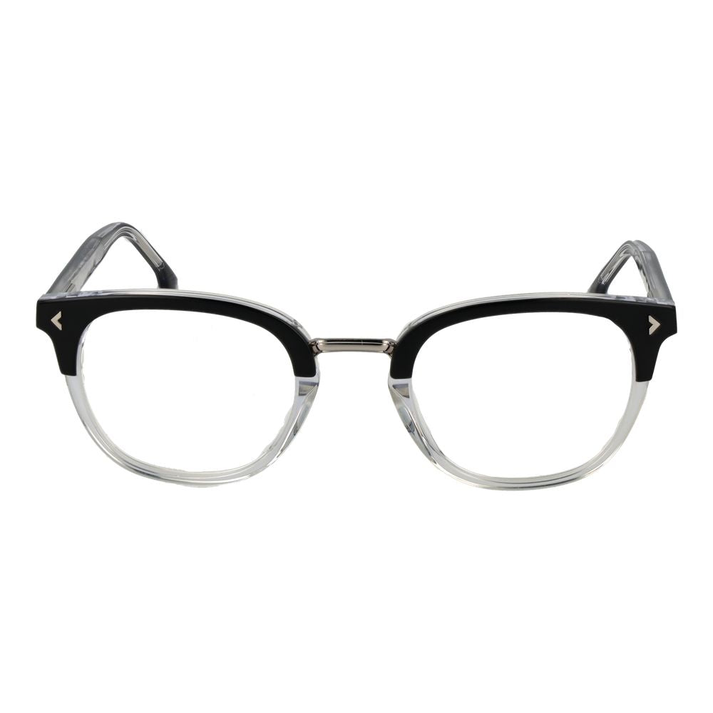 Lozza Black Cellulose Acetate Glasses (Frames) | Regal Royce
