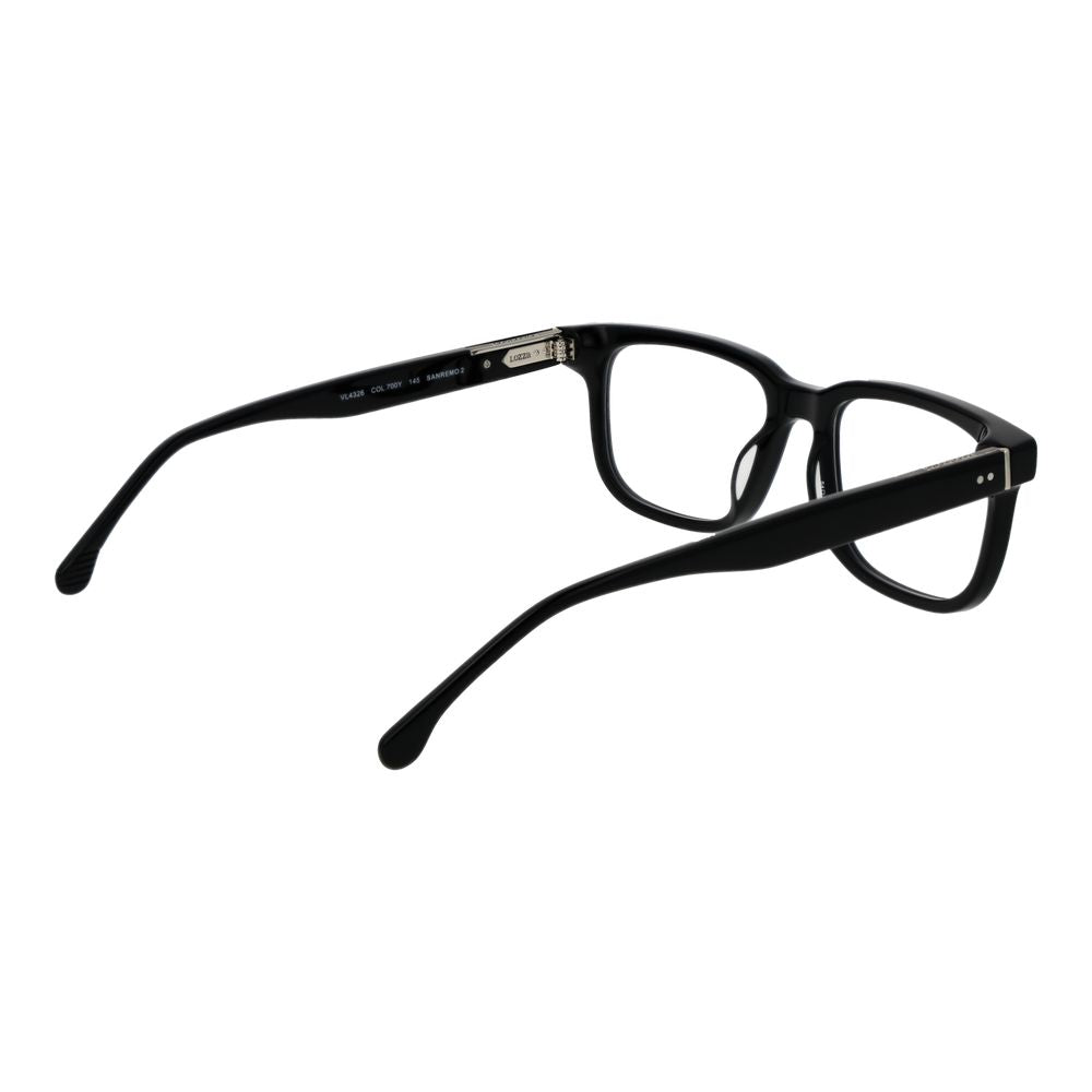 Lozza Black Cellulose Acetate Glasses (Frames) | Regal Royce